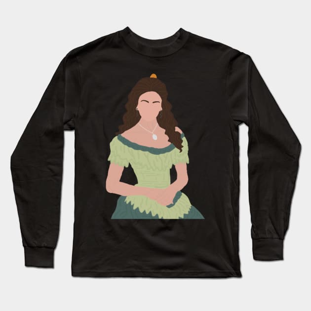 Katerina Petrova! Sticker Long Sleeve T-Shirt by haleynicole11